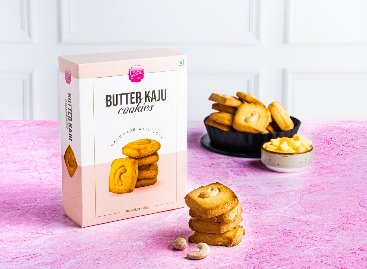 Butter Kaju Cookies