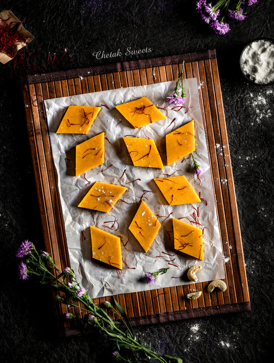 Kaju Kesar Katli